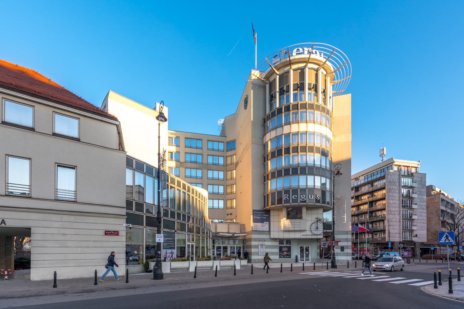 Zdjęcie architektury budynku Hotel Sheraton Grand Warsaw